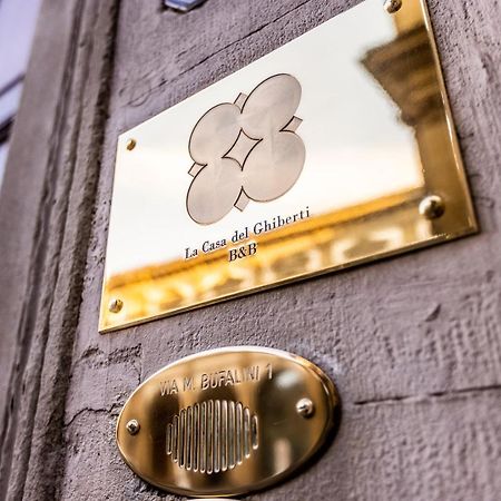 La Casa Del Ghiberti B&B Florencie Exteriér fotografie